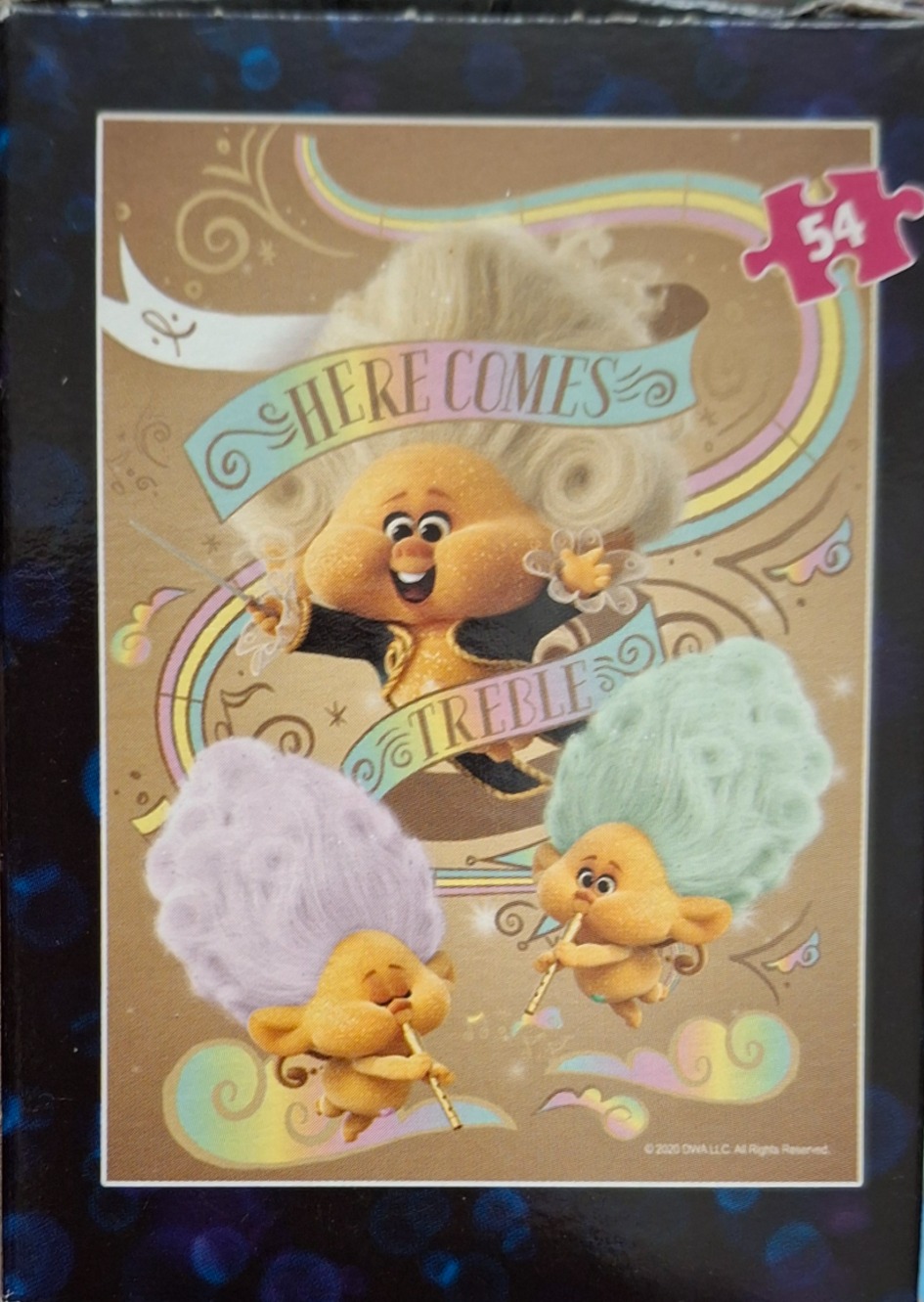 Step Puzzle Trolls World Tour: Here Comes Treble 54 pieces ...
