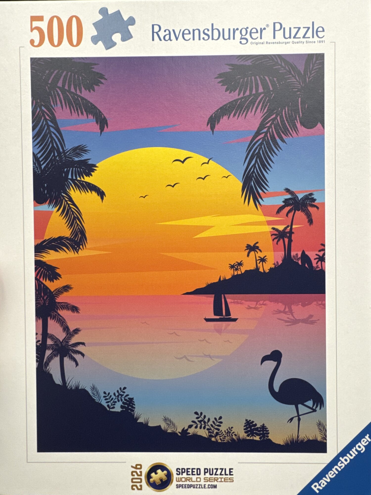 Ravensburger Tropicana Sunset 500 pieces | MySpeedPuzzling