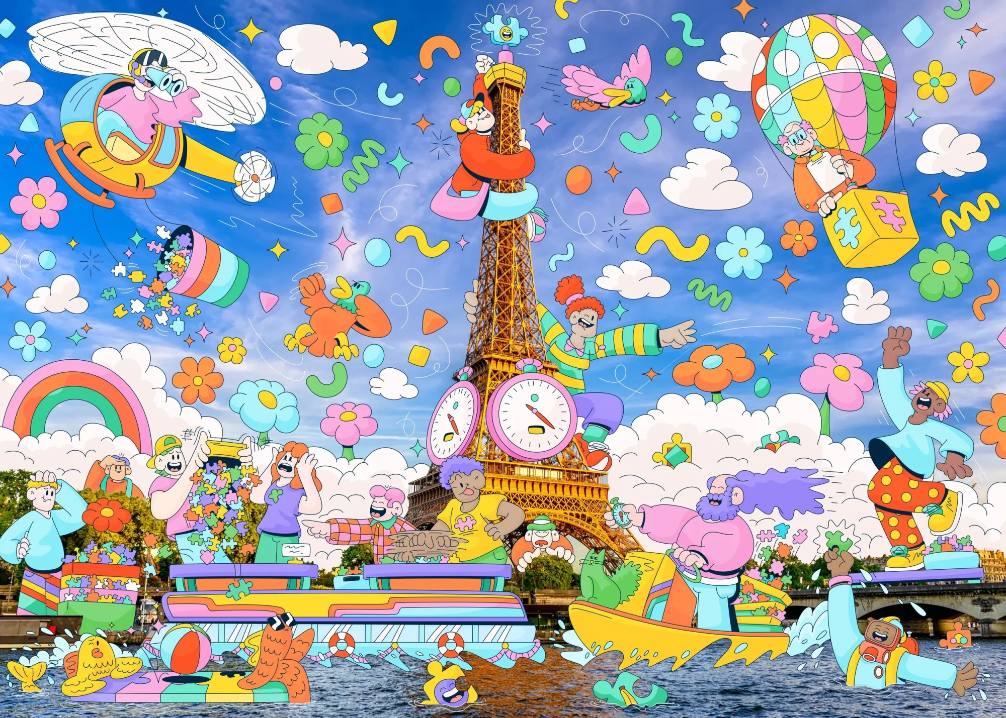 Ravensburger 1000ピース ジグソーパズル ガウディ カサバトリョ Ravensburger Ready, Steady, Go! – 1000ピース – MySpeedPuzzling