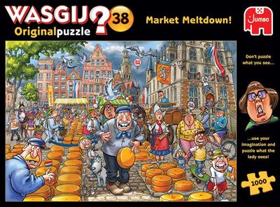 Jumbo Wasgij Original 38: Market Meltdown - obrázek puzzlí
