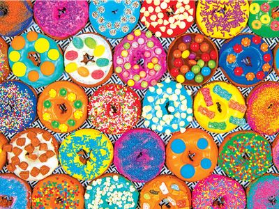 RoseArt Colorful Candy Donuts - obrázek puzzlí