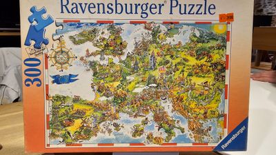 Ravensburger Map of Europe - puzzle image