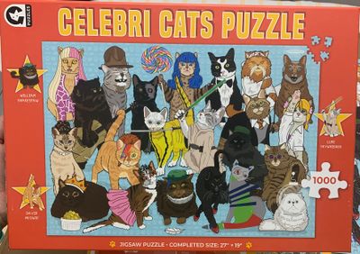 Ginger Fox Celebri Cats - obrázek puzzlí