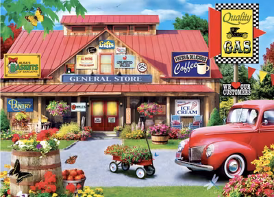 Masterpieces A Touch of Nostalgia - obrázek puzzlí
