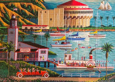 TCG Toys Avalon Harbour Catalina Island - obrázek puzzlí