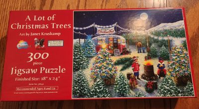 SunsOut A lot of Christmas trees - obrázek puzzlí