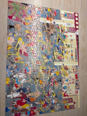 Jumbo At the gym - obrázek puzzlí