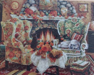 Cardinal Warmth of autumn - obrázek puzzlí