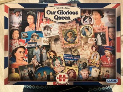 Gibsons Celebrating Our Glorious Queen - obrázek puzzlí