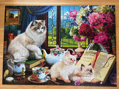 Holdson Window Wonderland: China Cats - obrázek puzzlí