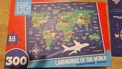 Corner Piece Landmarks of the World - obrázek puzzlí