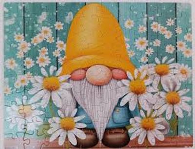 RoseArt Daisy Gnome - imagen del puzzle