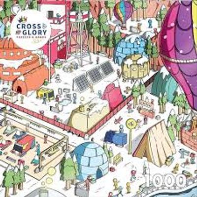 Cross & Glory Arctic Explorer's Snowbound Giggles - obrázek puzzlí