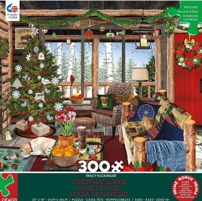 Ceaco Christmas Lodge - obrázek puzzlí