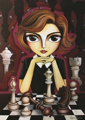 Magnolia The Queen's Gambit - puzzle image
