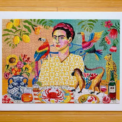 La La Land Life in colour - puzzle image