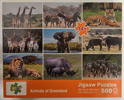 Fesoou Animals of Grassland - obrázek puzzlí