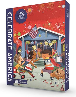 Gibbs Smith Celebrate America - obrázek puzzlí