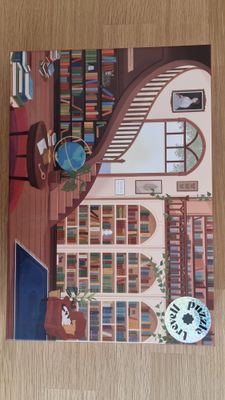 Trevell At the library - obrázek puzzlí