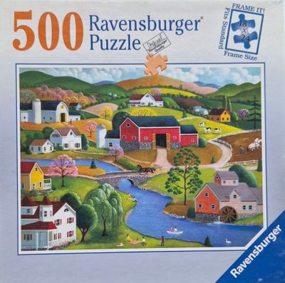 Ravensburger Riverside Picnic - puzzle image