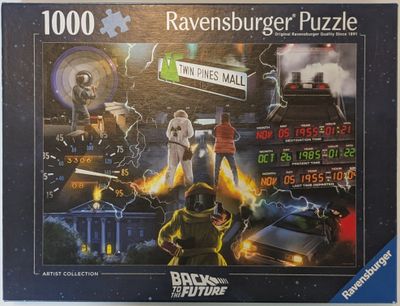 Ravensburger Back to the future - obrázek puzzlí
