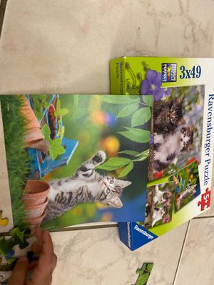 Ravensburger Cute spring kitten - obrázek puzzlí