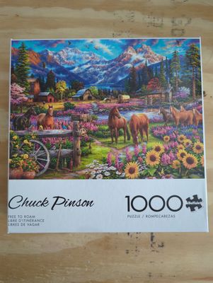 Buffalo Games Chuck Pinson - Free To Roam - imagen del puzzle