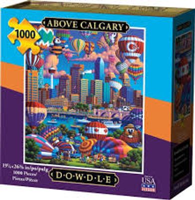Dowdle Above Calgary - obrázek puzzlí
