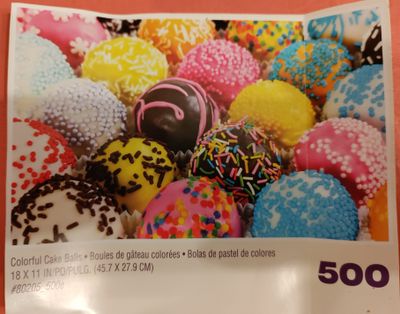 Sure-Lox 12-in-1 Photo Gallery - Colorful Cake Balls - puzzle image