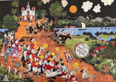 Jigsaw Nation Procession - puzzle image