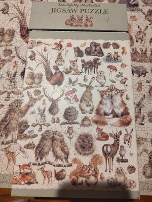 Wrendale Designs the country set - obrázek puzzlí