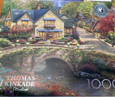 Ceaco Summer in Cobblestone Village - obrázek puzzlí