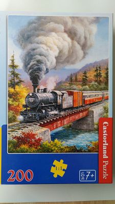 Castorland Train crossing - obrázek puzzlí