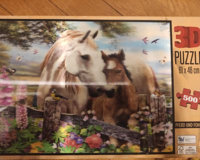 Innovakids Pferd und fohlen - puzzle image