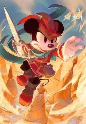 Ravensburger Disney Lorcana Mickey Mouse - Brave Little Tailor - puzzle image