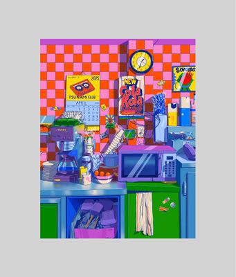 Jigsaw Nation The Kitchen - puzzle image