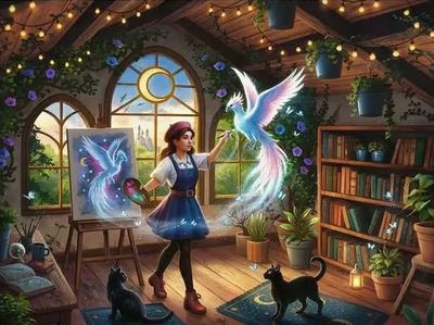 Ravensburger Magical Studio - puzzle image