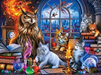 Masterpieces Caretakers of the Study - puzzle image