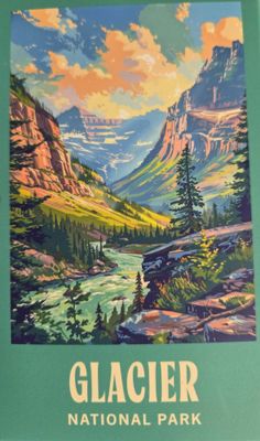 RoseArt National Parks (Glacier) - puzzle image