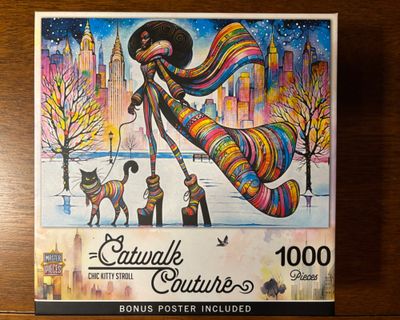 Masterpieces Chic Kitty Stroll - obrázek puzzlí