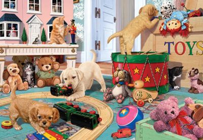 Anatolian Puppies Play Time - obrázek puzzlí