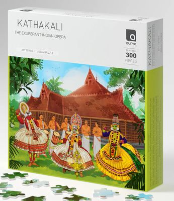 Aurva Kathakali: The Exuberant Indian Opera - puzzle image