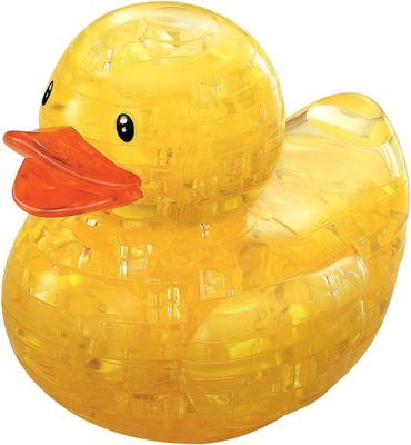Bepuzzled 3D Crystal Puzzle - Rubber Duck - obrázek puzzlí
