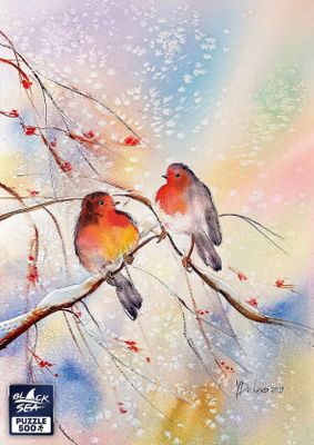 Black Sea Puzzles Snow Romance - obrázek puzzlí