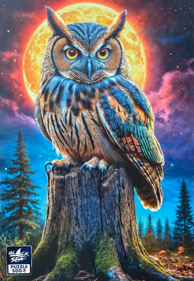 Black Sea Puzzles The Night Guardian of the Forest - puzzle image