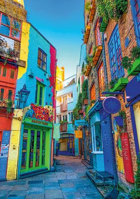 Blanc Bright London Streets - puzzle image