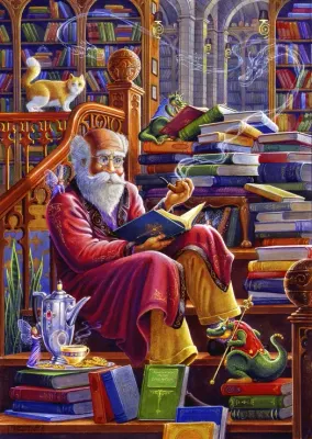 Bluebird Evening Pleasures - obrázek puzzlí