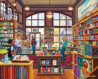 Boardwalk Bookshop - obrázek puzzlí
