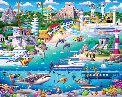 Boardwalk Riviera Maya - puzzle image