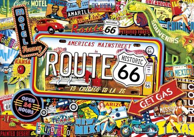 Buffalo Games America’s Main Street - obrázek puzzlí